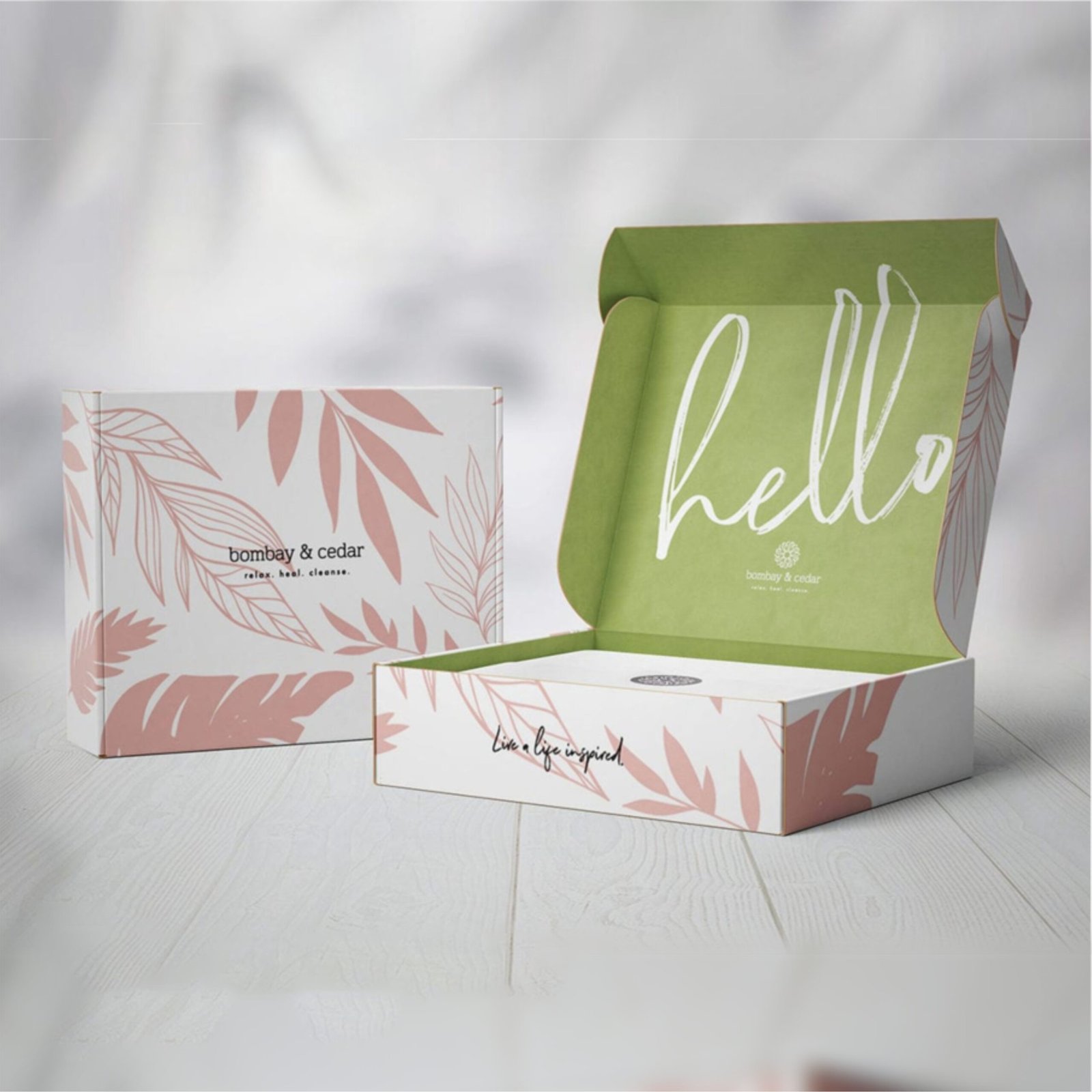 Color Mailer Boxes